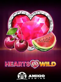 Hearts Go Wild slot at F1111 COM