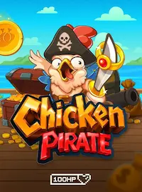 Chicken Pirate crash game at F1111 COM